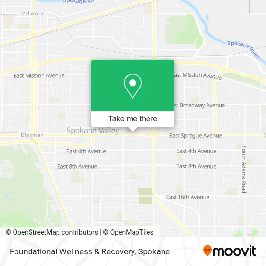 Foundational Wellness & Recovery map
