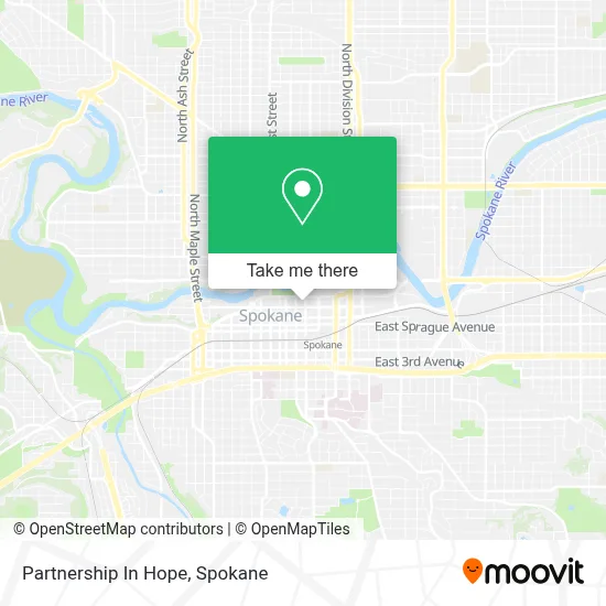 Partnership In Hope map