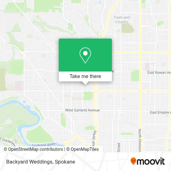 Backyard Weddings map
