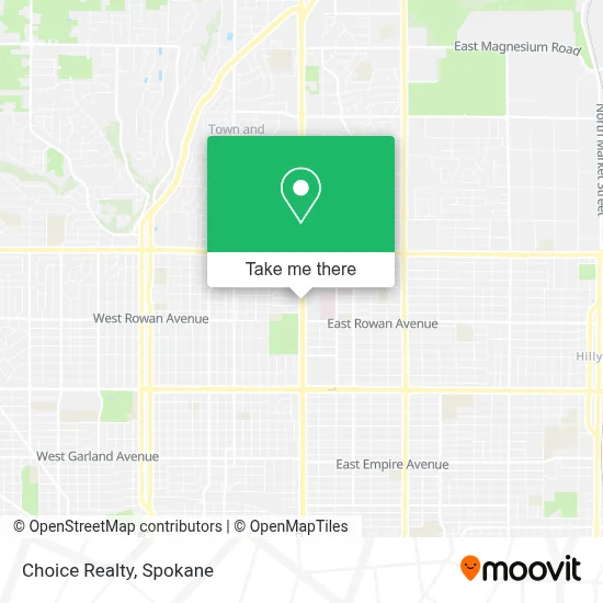 Choice Realty map