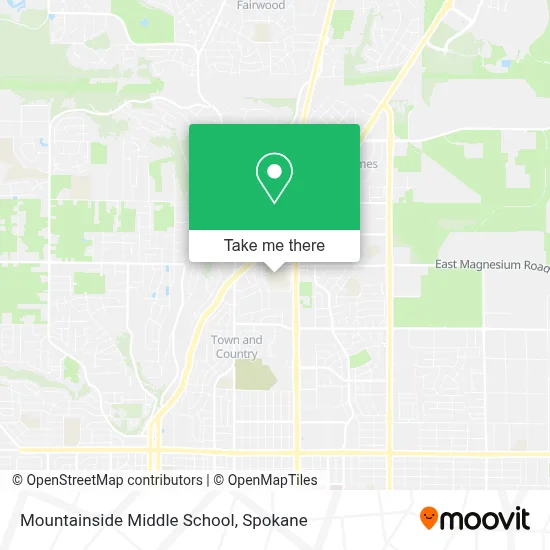 Mountainside Middle School map