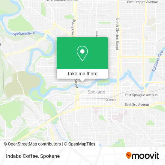Indaba Coffee map