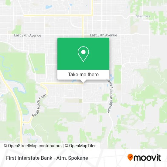 First Interstate Bank - Atm map