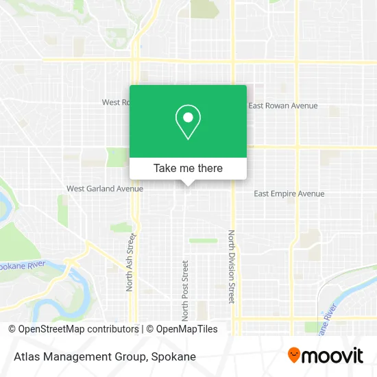 Atlas Management Group map