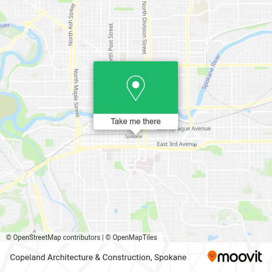 Copeland Architecture & Construction map