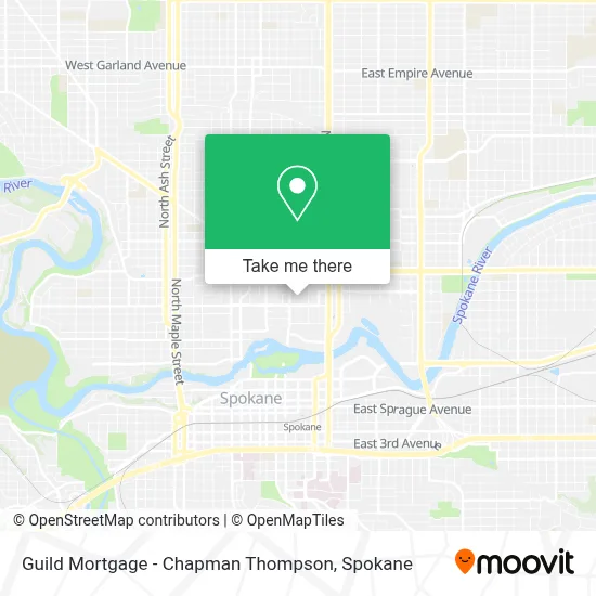 Guild Mortgage - Chapman Thompson map