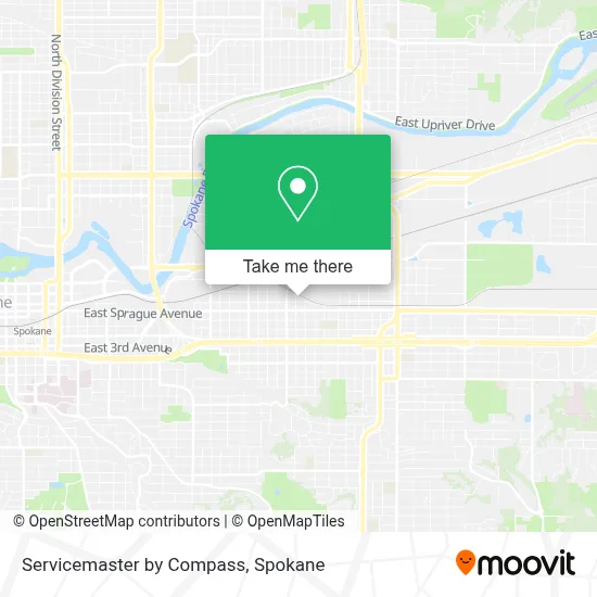 Servicemaster by Compass map