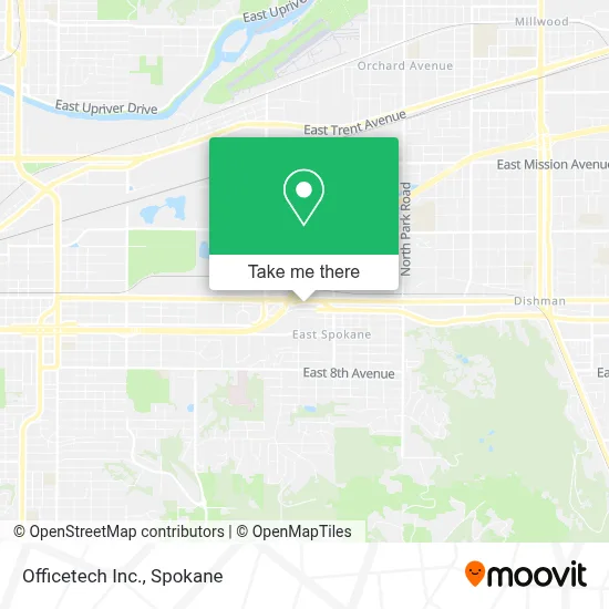 Officetech Inc. map
