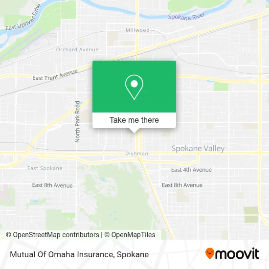 Mutual Of Omaha Insurance map