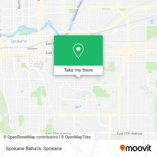 Spokane Baha'Is map