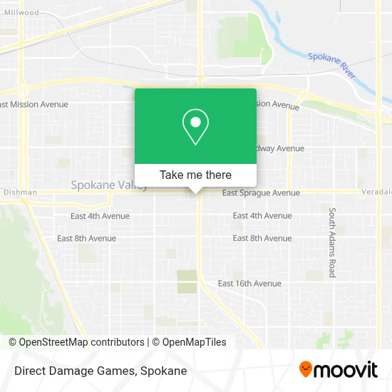 Direct Damage Games map