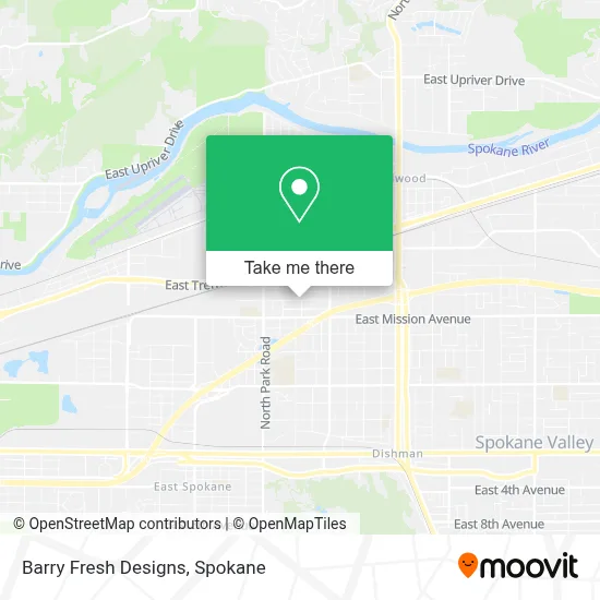 Barry Fresh Designs map