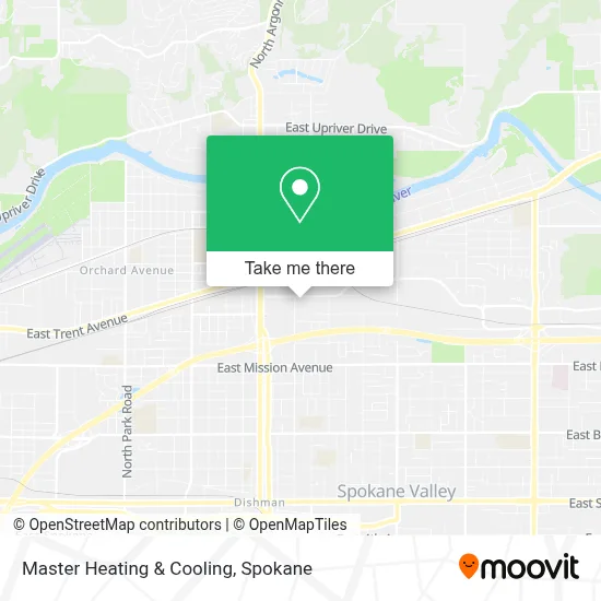 Master Heating & Cooling map
