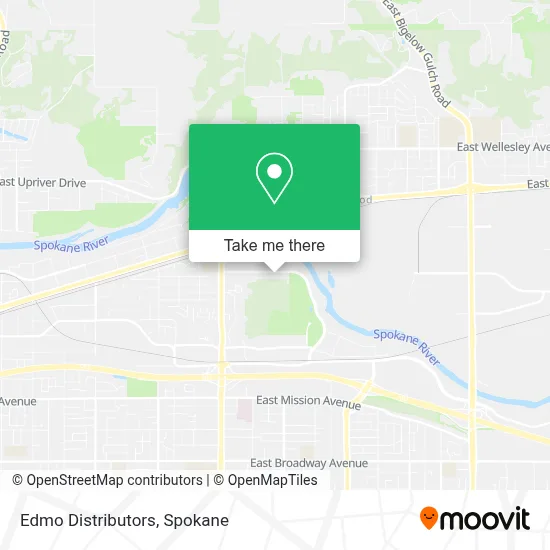Edmo Distributors map