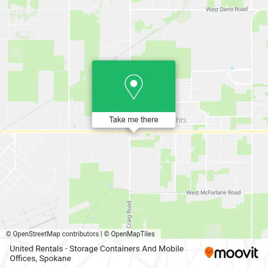 United Rentals - Storage Containers And Mobile Offices map