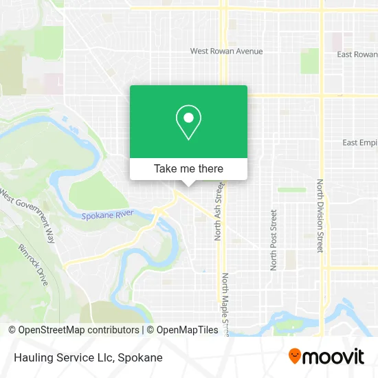 Hauling Service Llc map