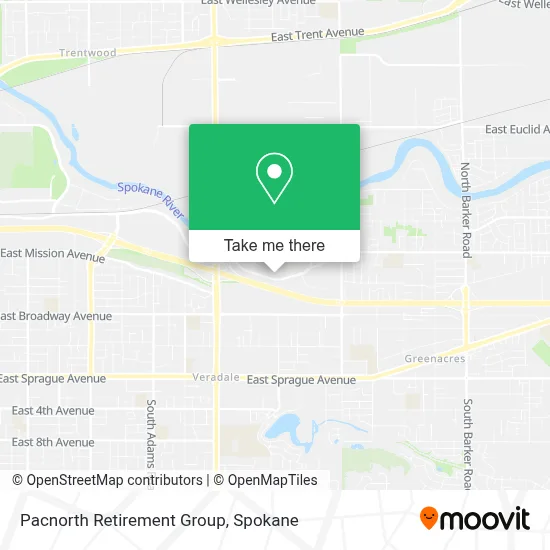 Pacnorth Retirement Group map