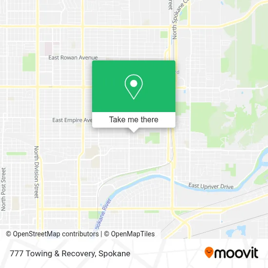 777 Towing & Recovery map