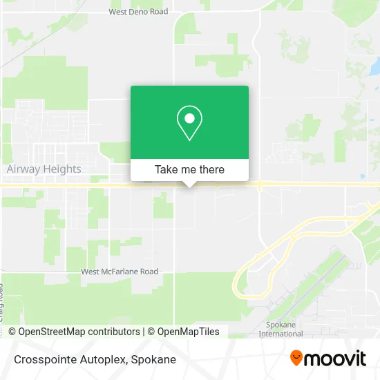 Crosspointe Autoplex map