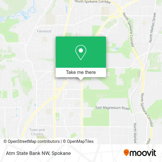 Atm State Bank NW map