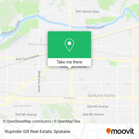 Rupinder Gill Real Estate map