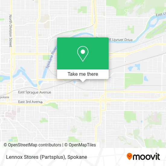 Lennox Stores (Partsplus) map