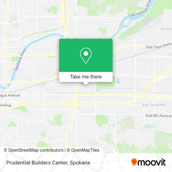 Prudential Builders Center map