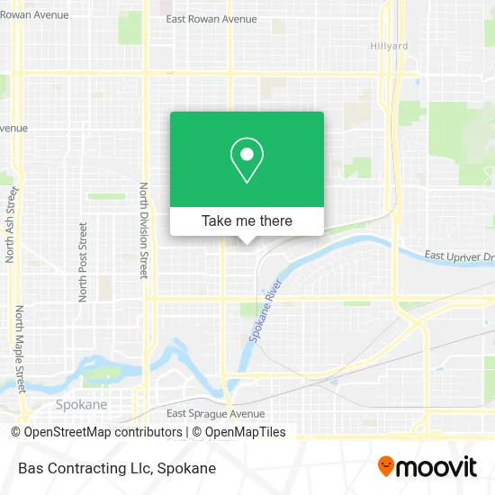 Bas Contracting Llc map