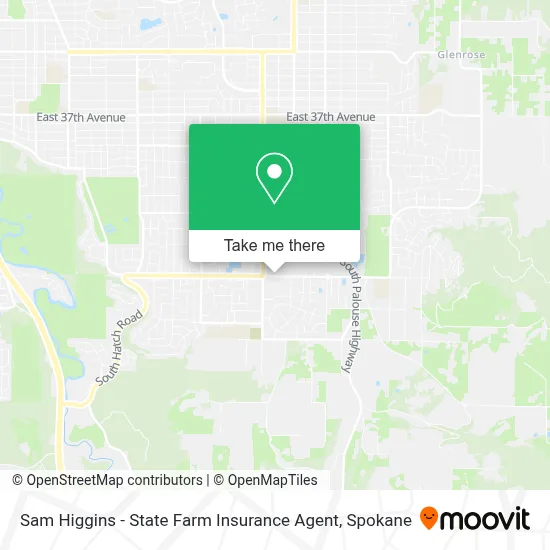 Sam Higgins - State Farm Insurance Agent map