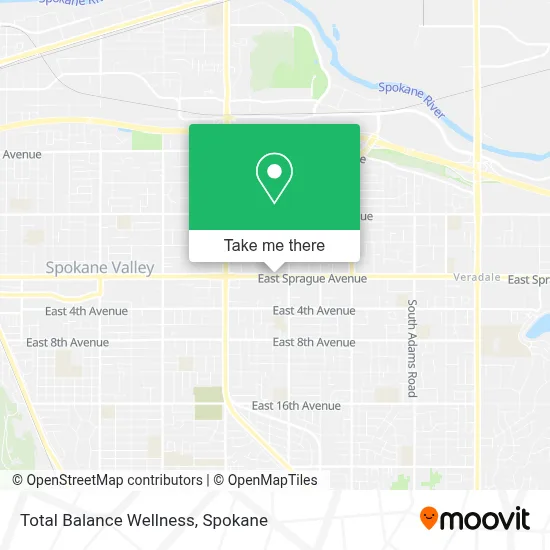 Total Balance Wellness map