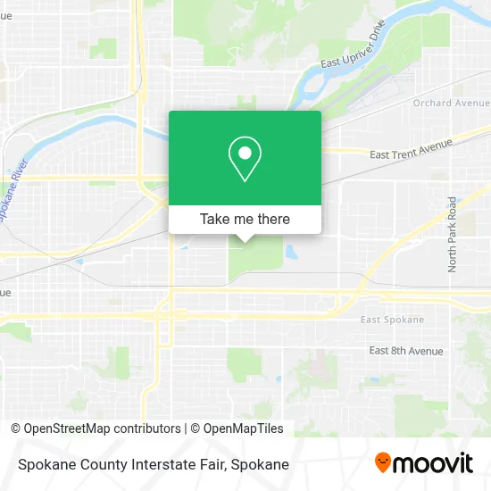 Spokane County Interstate Fair map