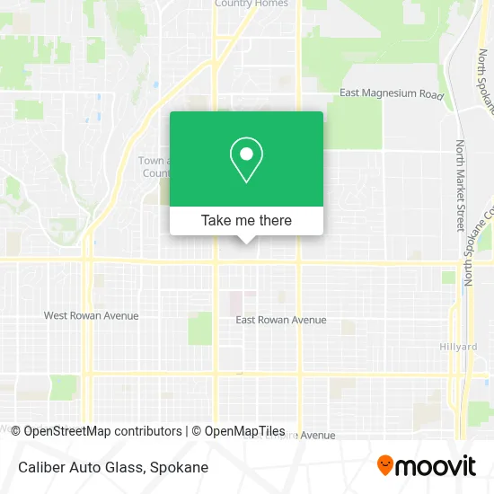 Caliber Auto Glass map