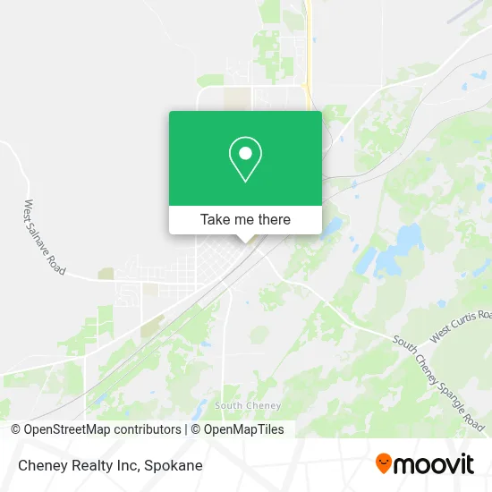 Cheney Realty Inc map
