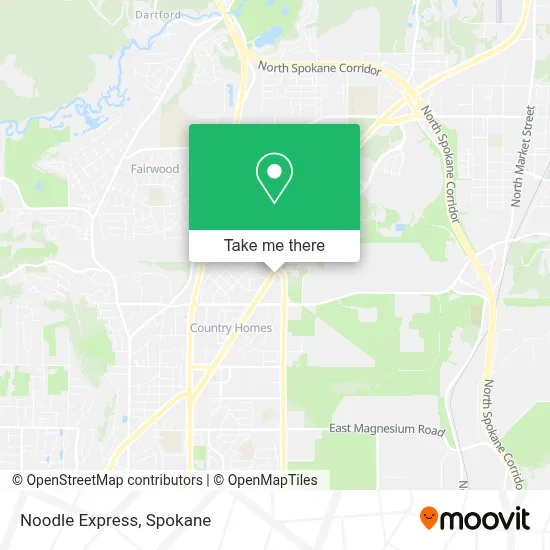 Noodle Express map