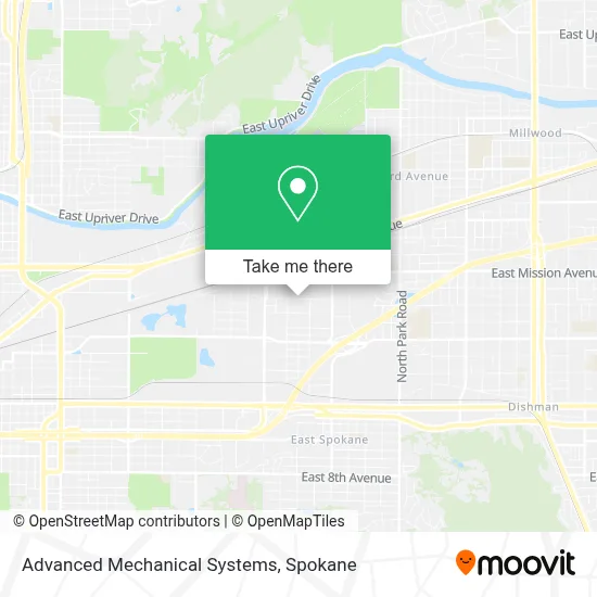 Advanced Mechanical Systems map