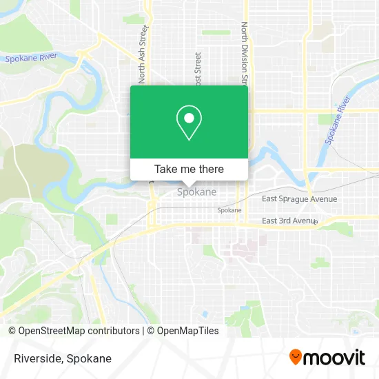 Riverside map