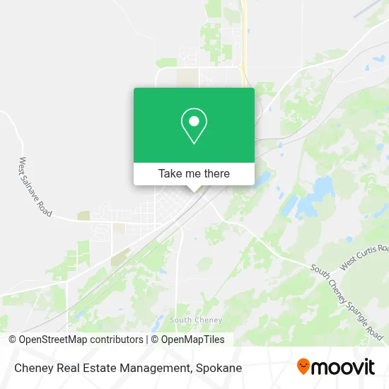 Cheney Real Estate Management map