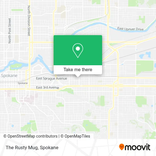The Rusty Mug map