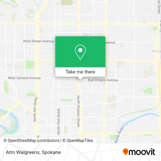 Atm Walgreens map