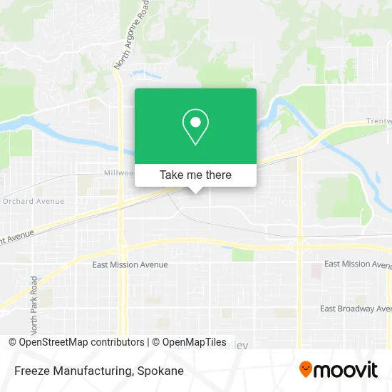 Freeze Manufacturing map