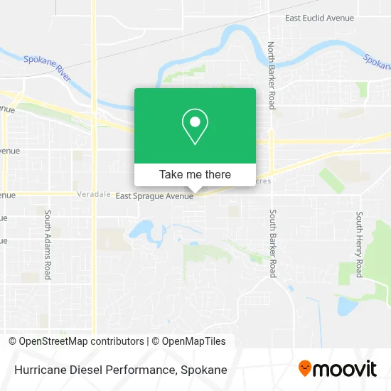 Hurricane Diesel Performance map