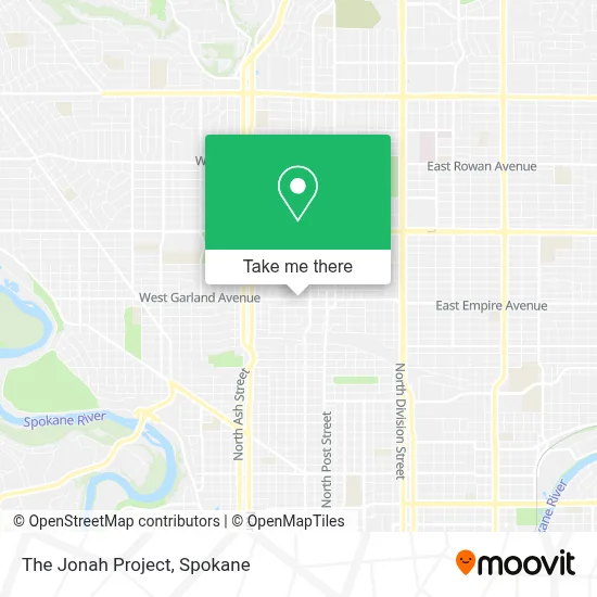 The Jonah Project map