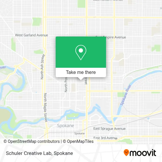 Schuler Creative Lab map