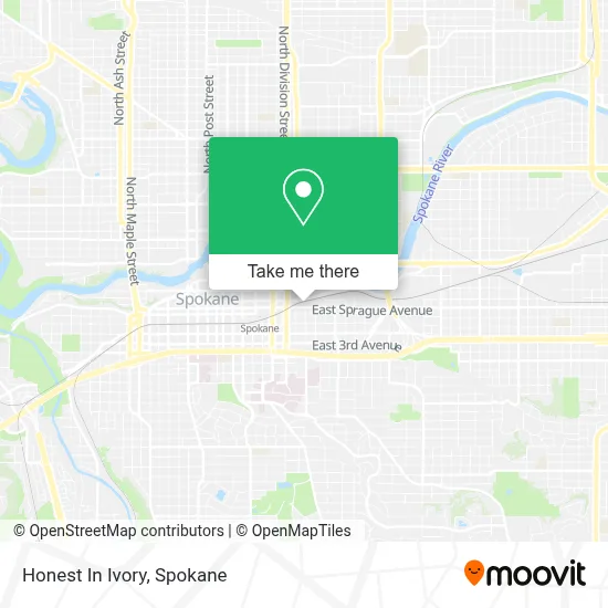 Honest In Ivory map