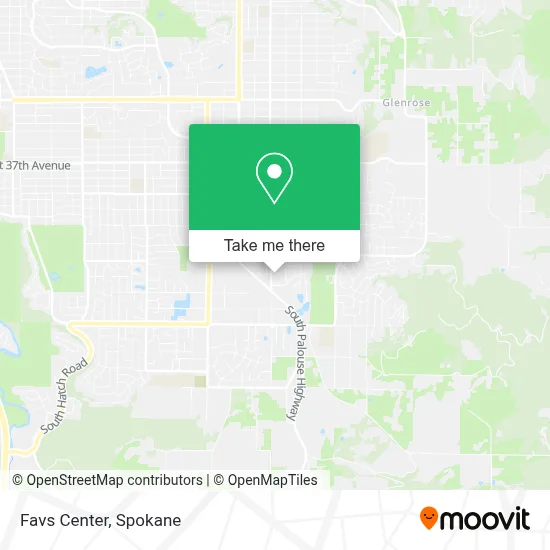Favs Center map