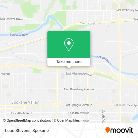 Leon Stevens map