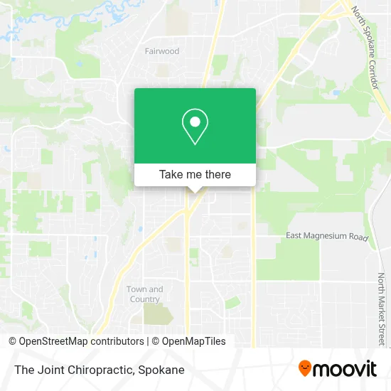 The Joint Chiropractic map