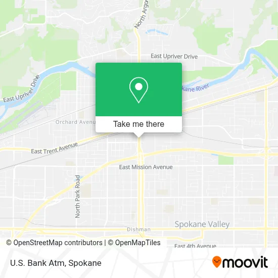 U.S. Bank Atm map