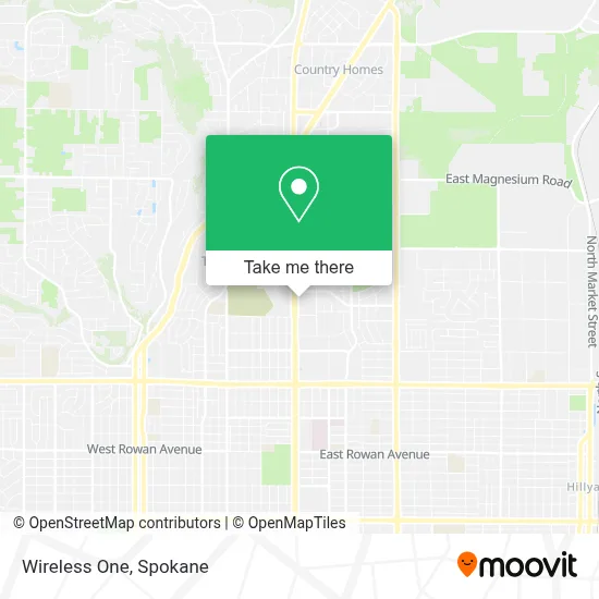 Wireless One map