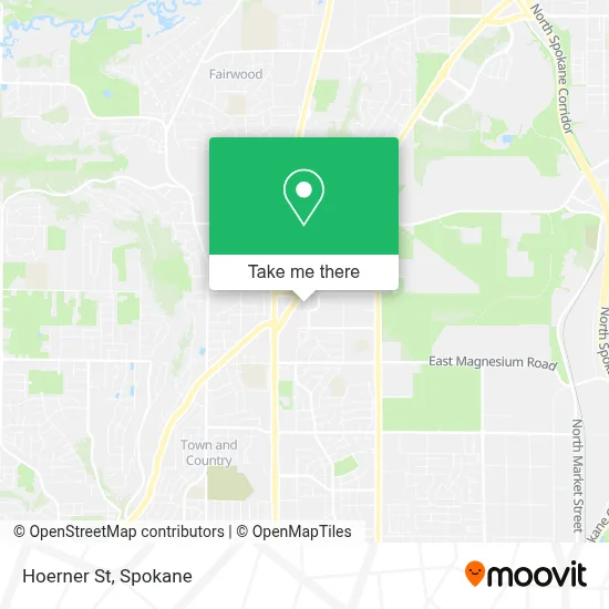 Hoerner St map